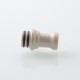 Unkwn Phaze Style 510 Drip Tip for RDA / RTA / RDTA Atomizer - Beige, PEEK