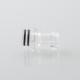 Unkwn Phaze Style 510 Drip Tip for RDA / RTA / RDTA Atomizer - Translucent, PC