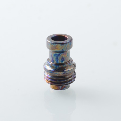 Unkwn Style Drip Tip for BB / Billet / Boro AIO Box Mod - Blueing, Titanium