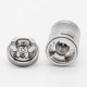 VWM Innova Style RTA Rebuildable Tank Atomizer - Silver, 5ml, 22mm Diameter