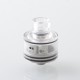 Wick'D W2CK'D Style RDA Rebuildable Dripping Atomizer w/ BF Pin - Translucent, 5 PCS Air Pins, 22mm