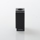 YFTK Boro Tank for SXK BB / Billet AIO Box Mod Kit - Black, Aluminum Carbon Fiber Pattern Laser