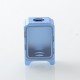 YFTK Boro Tank for SXK BB / Billet AIO Box Mod Kit - Blue, Aluminum Carbon Fiber Pattern Laser