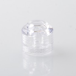 YFTK FEV Mesh Bell Bap for Flash e-Vapor Fev V4.5S+ / V4.5 RTA - Transparent, PC, 2ml